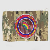 42e infanteriedivisie golfhanddoek (Horizontaal)