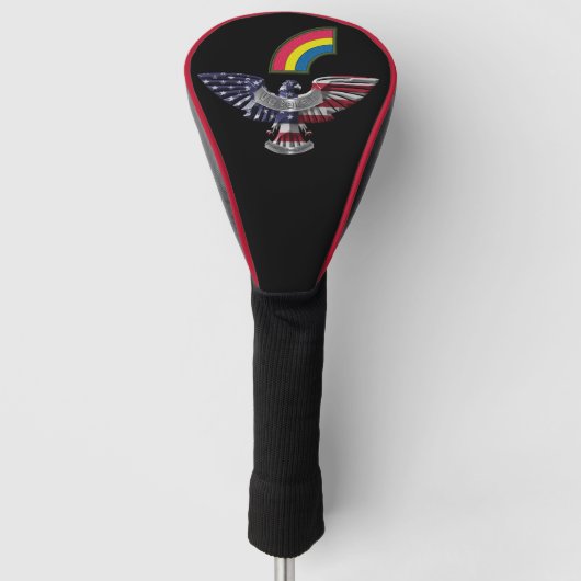 42e Infanteriedivisie “Nooit Vergeten” Adelaar Golfheadcover (Voorkant)