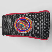 42e infanteriedivisie "Nooit vergeten" Golfheadcover (Voorkant)