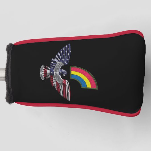 42e infanteriedivisie "Nooit vergeten" Golfheadcover (Voorkant)