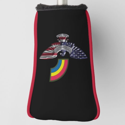 42e infanteriedivisie "Nooit vergeten" Golfheadcover (Draai 90)