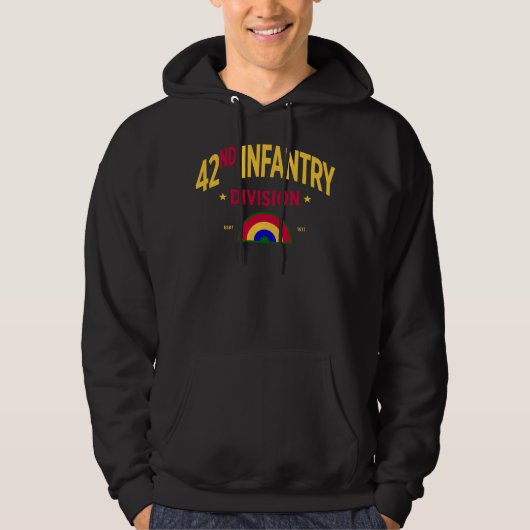 42e Infanteriedivisie "Rainbow" Hoodie (Voorkant)