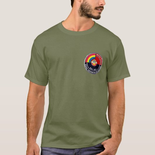 42e infanteriedivisie t-shirt (Voorkant)