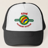 42E INFANTRY DIVISION "RAINBOW" TRUCKER PET (Voorkant)