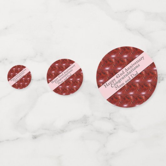 42e Jubileum Jasper Confetti (Achterkanten)