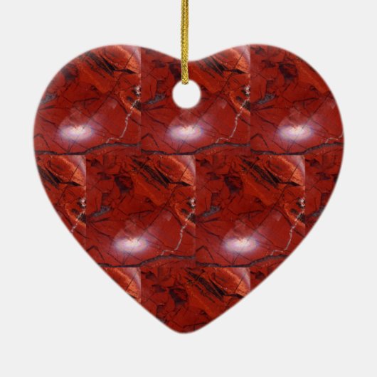 42e Jubileum Jasper Keramisch Ornament (Achterkant)