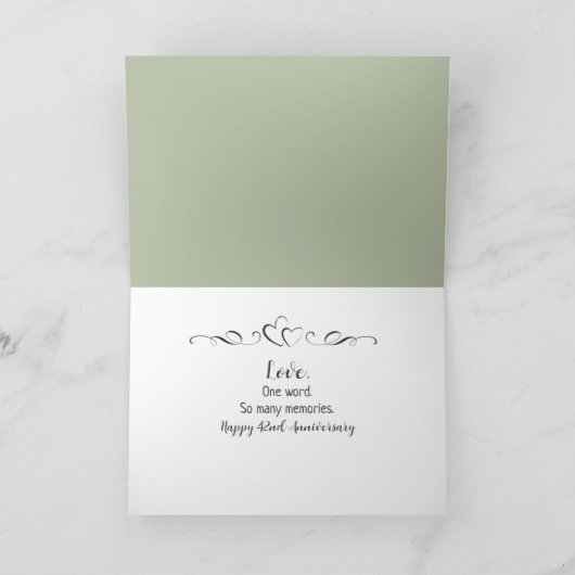 42e Jubileum Wijn en Ivy Kaart (Binnen)