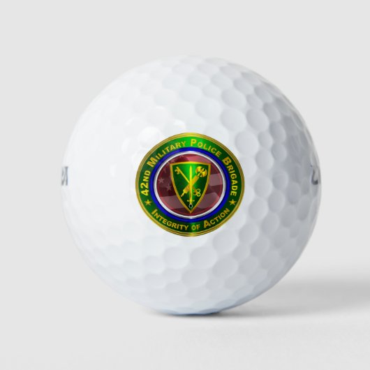 42e militaire politiebrigade golfballen (Voorkant)