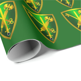 42e militaire politiebrigade “Integriteit van acti Cadeaupapier