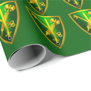 42e militaire politiebrigade “Integriteit van acti Cadeaupapier