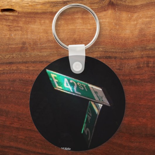 42e straat sleutelhanger (Voorkant)