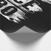 42e verjaardag epic sinds 1980 42 jaar cadeaupapier (Hoek)