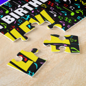 42e verjaardag — Fun, Colorful Music Symbols & "42 Legpuzzel (Zijkant)