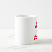 42e verjaardag magische mok (Center)