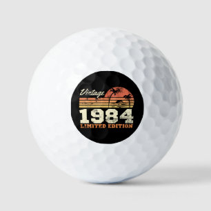 42e verjaardag Vintage 1984 Limited Edition Golfballen