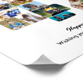 42e verpartij Nummer 42 Fotocollage Poster (Hoek)
