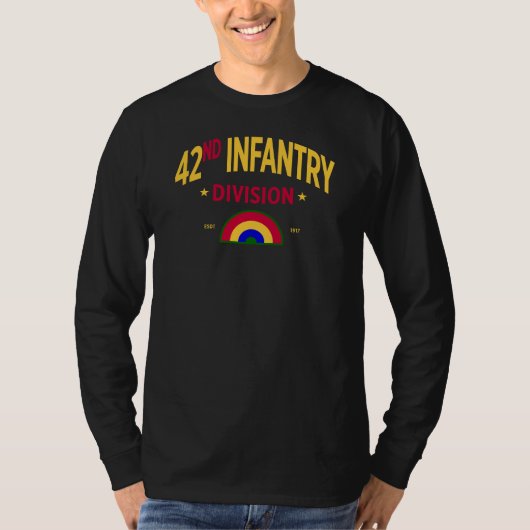 42nd Infantry Division "Rainbow" Long T-shirt (Voorkant)