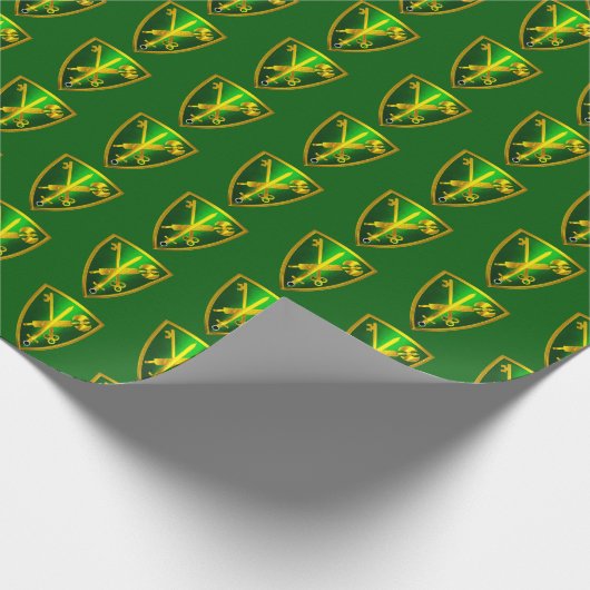 42nd MP Military Police Brigade Cadeaupapier (Hoek)