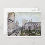 42nd St., Bryant Park, New York City  Briefkaart (Voorkant / Achterkant)