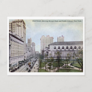 42nd St., Bryant Park, New York City  Briefkaart