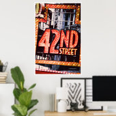 42nd Street, hedendaags poster (Thuiskantoor)
