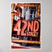 42nd Street, hedendaags poster (Voorkant)