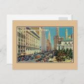 42nd Street New York City Briefkaart (Voorkant / Achterkant)