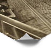  42nd Street New York City Foto Circa 1918 Poster (Hoek)