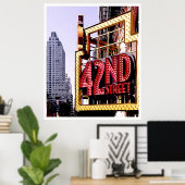 42nd Street, NYC-poster Poster (Thuiskantoor)