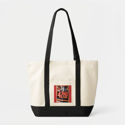 42nd Street, NYC-tas Tote Bag (Voorkant)