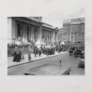 42nd Street, Vintage van New York, 1913 Briefkaart