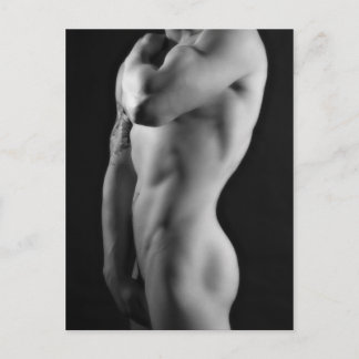 43120bw Art Nude Briefkaart