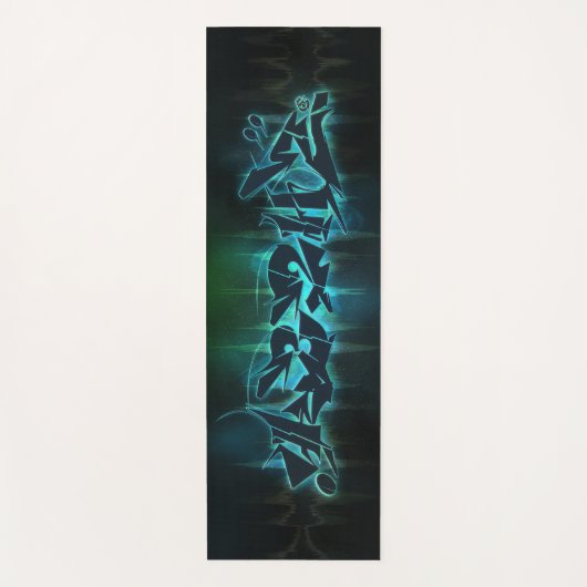 432 Hz Resonant Frequency Yoga Mat (Voorkant)