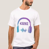 432hz hellingsfrequentie T-shirt (Voorkant)