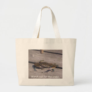 433571791111.1, kijk uit voor krabben... grote tote bag