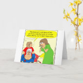 434 Butt crack shirt cartoon Kaart (Gele Bloem)