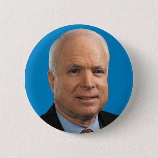 439px-NavyBlueMcCain Ronde Button 5,7 Cm (Voorkant)