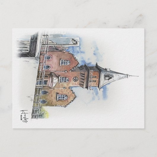 43; ASN-gebouw Briefkaart (Voorkant)