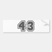 43 BUMPERSTICKER (Voorkant)