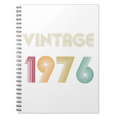 43 jaar 43e verjaardag  1976 notitieboek (Voorkant)