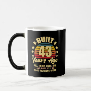 43 jaar geleden Alle onderdelen origineel 43e verj Magische Mok