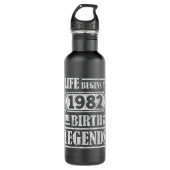 43 jaar oud 1982 Geboorte van de legende 43ste ver Waterfles (Voorkant)