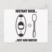 43. onmiddellijk hoog briefkaart (Voorkant)