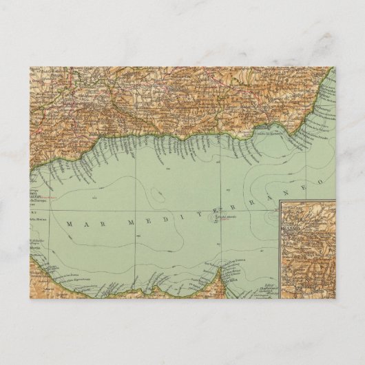 43 Spanje, Portugal, Zuid Briefkaart (Voorkant)