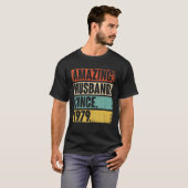 43 Weddenschap aniesiër Gift Him - Amazing Husband T-shirt (Voorkant volledig)