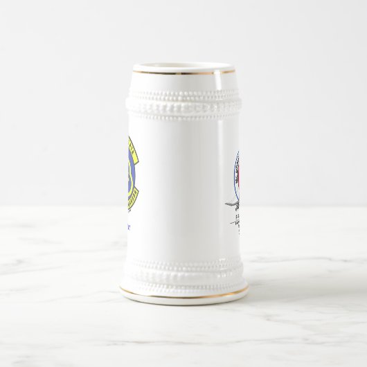 43e FS Aangepaste F-4-bierstop met roepteken Bierpul (Center)