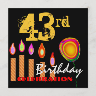 43e goudkaarsen en ballonmetaal kaart