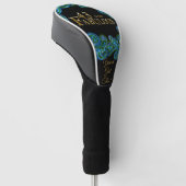 43e verjaardag golfheadcover (Schuin)