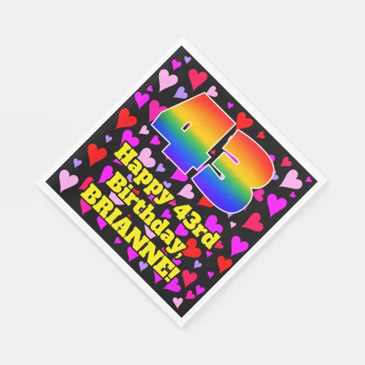 43e verjaardag: Het liefhebbende Kunstpatroon, Reg Servet (Hoek)