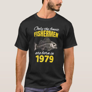 43e verjaardag van de geboorte van vissers in 1979 t-shirt